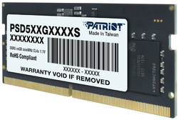 PATRIOT Signature Line 16GB DDR5 SO-DIMM 5600MT/s 