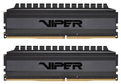 PATRIOT Viper 4 Blackout 64GB DDR4 3200MHz / DIMM / CL16 / 1,35V / Heat Shield / KIT 2x 32GB