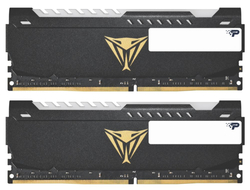 PATRIOT Viper Steel RGB 16GB DDR4 3200MHz / CL18 / 1,35V / KIT 2x 8GB