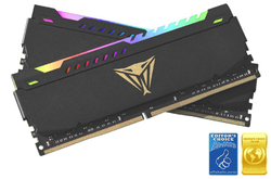 PATRIOT Viper Steel RGB 32GB DDR4 3600MHz / DIMM / CL20 / 1,35V / KIT 2x 16GB