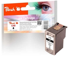 Peach C40 černá kompatibilní s Canon PG-40