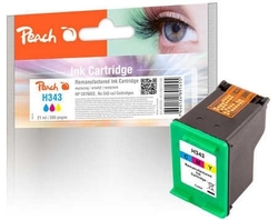 Peach H343 barevná kompatibilní s HP No. 343, C8766EE (PI300-161)