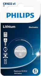 PHILIPS CR1632/00B Minicells Baterie, Lithium 
