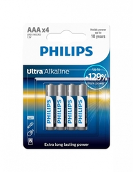 PHILIPS LR03E4B/10 AAA Ultra Alkaline baterie (4ks)