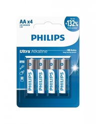 PHILIPS LR6E4B/10 AA Ultra Alkaline baterie (4ks)