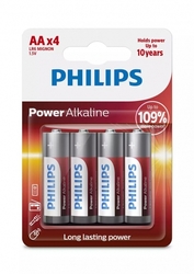 PHILIPS LR6P4B/10 AA Power Alkaline baterie (4ks)