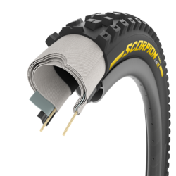 Plášť Pirelli Scorpion Race Enduro M, 27.5 x 2.5, DualWALL, 60 tpi, SmartEVO DH, Yellow