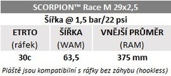 Plášť Pirelli Scorpion Race Enduro M, 29 x 2.5, DualWALL, 60 tpi, SmartEVO DH, Yellow