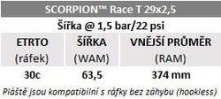 Plášť Pirelli Scorpion Race Enduro T, 29 x 2.5, DualWALL, 60 tpi, SmartEVO DH, Yellow