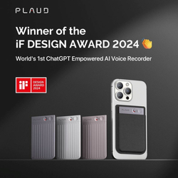 PLAUD NOTE Silver - AI záznamník