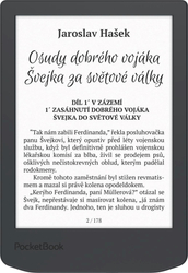 PocketBook 619 Verse Light, Midnight Grey, šedý