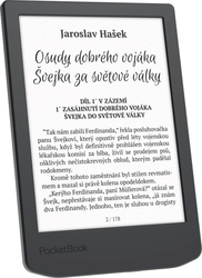 PocketBook 619 Verse Light, Midnight Grey, šedý