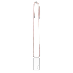 Pouzdro FIXED Pure Neck s růžovou šňůrkou na krk pro Samsung Galaxy S24