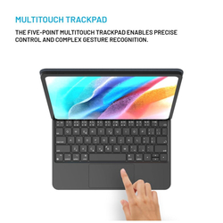 Pouzdro s bezdrátovou klávesnicí FIXED Typee pro Apple iPad Pro 11" (2018-2022)/iPad Air (2020-2025), CZ, černé