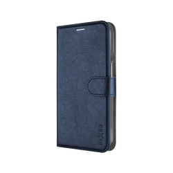 Pouzdro typu kniha FIXED Opus pro Apple iPhone 16e, modré
