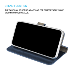 Pouzdro typu kniha FIXED Opus pro Samsung Galaxy A36 5G/A56 5G, modré