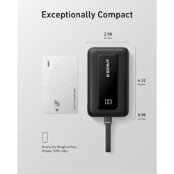 Powerbanka Anker Zolo 10000mAh, 30W s kabelem USB-C černá