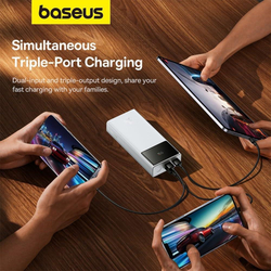 Powerbanka Baseus Star-Lord 20000mAh, 30W bílá