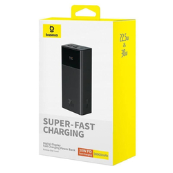 Powerbanka Baseus Star-Lord 30000mAh, 30W černá