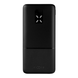 Powerbanka FIXED Zen 20 s LCD displejem a výstupem PD 20W, 20 000 mAh, černá