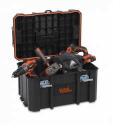 Powerplus Dual Power Kufr na nářadí vodotěsný LARGE SYSTAINER