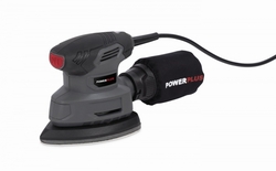 Powerplus POWESET5 - Vibrační mini delta bruska 140 W SET