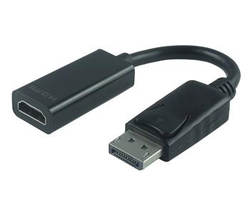 PremiumCord adaptér DisplayPort - HDMI Male/Female, support 3D, 4K*2K@30Hz, 0,2m