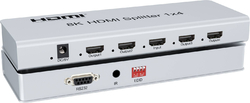 PremiumCord HDMI 2.1 splitter 1-4 porty, 8K@60Hz, 4K@120Hz, 1080p, HDR