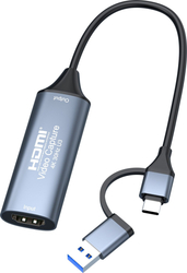 PremiumCord HDMI capture/grabber s konektorem USB3.0 a USB-C