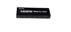PremiumCord HDMI matrix switch 4:2 s audiem, rozlišení 4Kx2K
