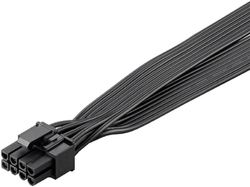 PremiumCord Napájecí kabel 8 kolíkový Male na duální 6+2 Male pro PCIe karty