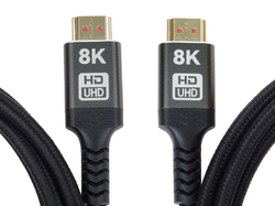 PremiumCord ULTRA HDMI 2.1 High Speed + Ethernet kabel 8K@60Hz,zlacené 3m