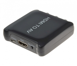 převodník HDMI na kompozitní signál a stereo zvuk