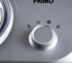 PRIMO PR406IM Zmrzlinovač s kompresorem, stříbrný 