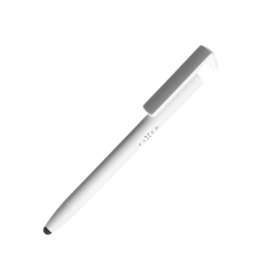 Propiska 3v1 se stylusem a stojánkem FIXED Pen, antibakteriální povrch, bílé