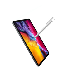 Propiska 3v1 se stylusem a stojánkem FIXED Pen, antibakteriální povrch, bílé