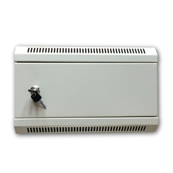 RACK DATACOM 10" nástěnný rozvaděč 4U/140 mm (plech) šedý