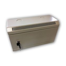 RACK DATACOM 10" nástěnný rozvaděč 4U/140 mm (plech) šedý