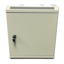 RACK DATACOM 10" nástěnný rozvaděč 9U/140 mm (plech) šedý