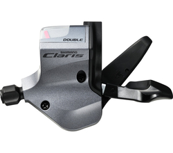 Řadící páčka SHIMANO CLARIS SL-2400 levá 2 rychl objímka s ukaz lanko 1800 mm
