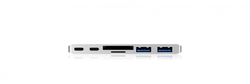 RaidSonic ICY BOX IB-DK4036-2C Dual USB-C notebook DockingStation