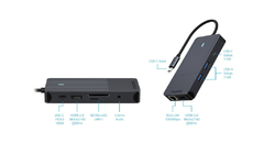 Rapoo UCM-2005 10-in-1 USB-C Multiport Adapter