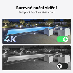 Reolink Argus Series B440+Solar Panel bateriová Wi-Fi bezpečnostní kamera + 64GB microSD karta