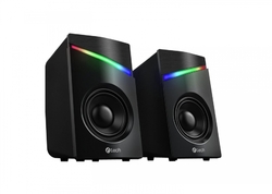 C-TECH SPK-15, 2.0, RGB, černé