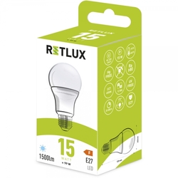 Retlux RLL 411 A65 E27 LED žárovka 15W 