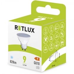 Retlux RLL 419 GU10 LED žárovka 9W 
