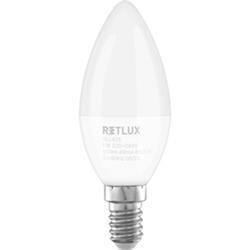Retlux RLL 428 C37 E14 LED žárovka 6W 