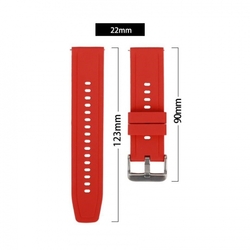 RhinoTech univerzální silikonový řemínek Quick Release 22mm světle růžový