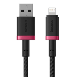 Rychlonabíjecí kabel Baseus Dura USB/Lightning 1m 2.4A červeno černý