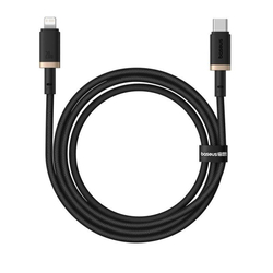 Rychlonabíjecí kabel Baseus Dura USB-C/Lightning 1m 20W černo zlatý
